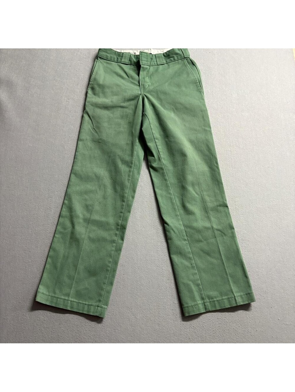 Dickies 874 Original Fit Work Pants Mens 28x30 Green Twill Chino Icons